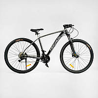 Спортивний гірський алюм.велосипед 29д Corso "Magnus" MG-90177 обладнання L-TWOO Гідравлічні гальма 27ск.
