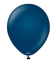 Воздушные шары Kalisan (30 см) 10 шт, Турция, цвет - синий неви (пастель)