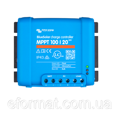 Контролер заряду Victron Energy BlueSolar MPPT 100/20 (12/24/48В, 20А)