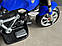Дитячий Електро Байк мотоцикл Spoko M 3196 синій, фото 7