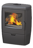 Классическая чугунная печь-камин на дровах для воздушного отопления частного дома PLAMEN ALBERTO - 11 кВт