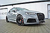 Сплітер Audi RS3 8V Sportback тюнінг обвіс губа спідниця елерон (V2), фото 4