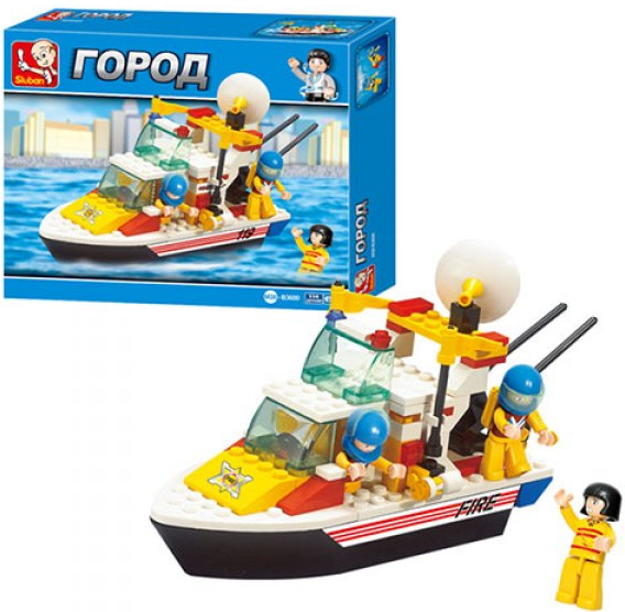 Конструктор із серії Місто "Спасачі" M38-B3600 Sluban (114 деталей) 