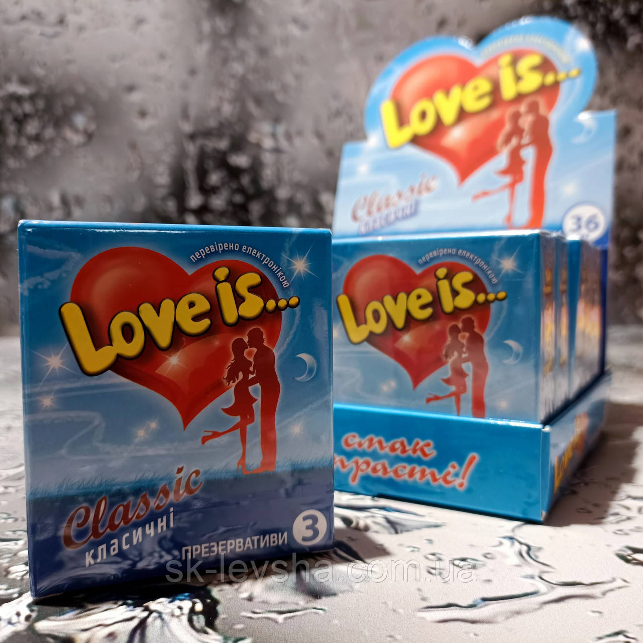 Презервативи Love Is Classic 3 шт.