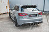 Дифузор Audi RS3 8V Sportback тюнінг обвіс спідниця елерон, фото 4