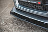 Сплітер Audi RS3 8V Sportback тюнінг обвіс губа спідниця елерон (Racing V2), фото 7