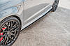 Пороги Audi RS3 8V Sportback тюнінг обвіс спідниця елерон (Racing V1), фото 5