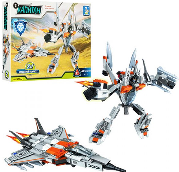 Конструктор 2 в 1 "Трансформер" Ausini 25622 (329 деталей)