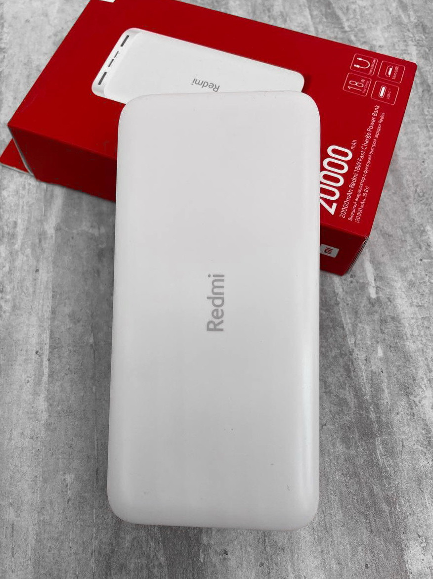 Аккумулятор Универсальный Xiaomi Redmi Power &Bank 20000mAh — Купить ...