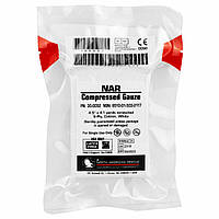 Бинт для тампонады NAR Compressed Gauze 11,5 см x 375 см, 6 слоев