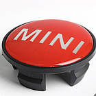 Ковпачки на литі диски Mini Cooper 3613-1171 069 55 мм червоні, фото 7