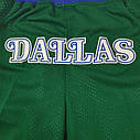 Зелені шорти Даллас Маверікс Just Don команда Dallas Mavericks, фото 5