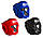 Шолом тренувальний для карате, боксу BOXER, шкіра, М, L, різн. кольору синій, Універсальний, фото 3