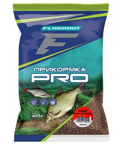 Принада Flagman Pro Фідер-Пряна карамель 1 кг, фото 1