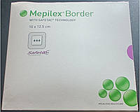 Повязки Mepilex Border 10x12,5 см для лечения пролежней, острых и хронических ран