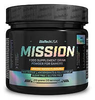 Энергетик Mission Orange-mango Tea BioTech, холодный чай Mission 210g (Апельсин-манго)