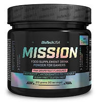 Энергетик Mission Pink grapefruit Tea BioTech, холодный чай Mission 210g (Розовый грейпфрут)