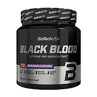 Передтренувальний комплекс BioTech usa Black Blood NOX+ 330 g. (Blueberry Lime)