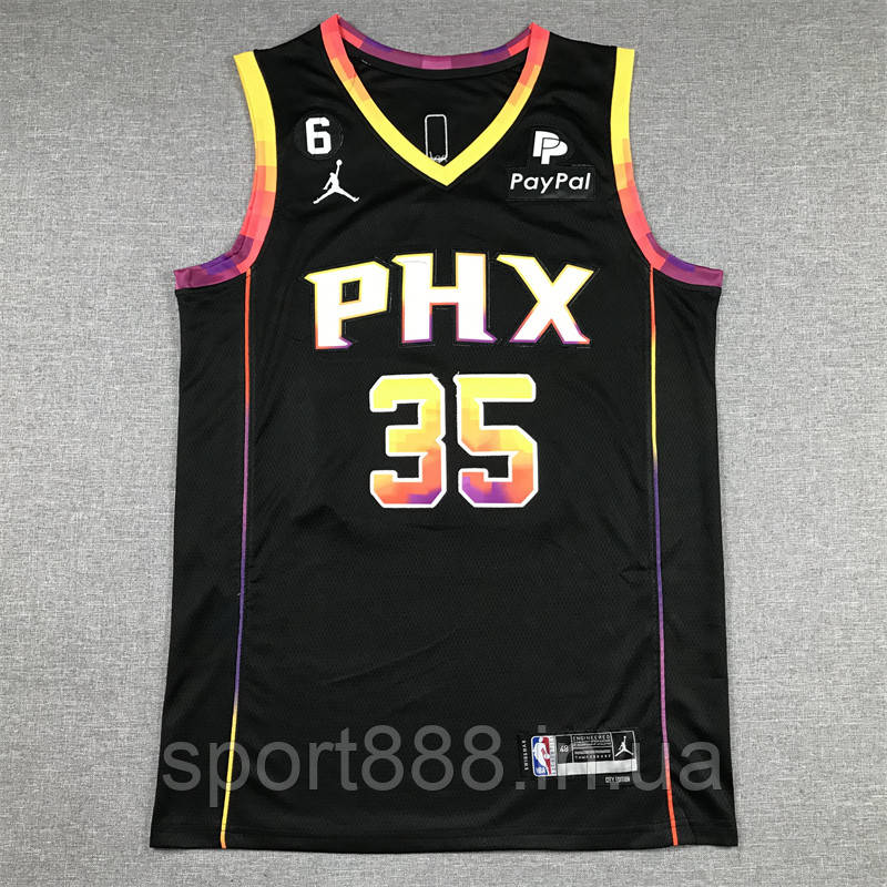 Баскетбольна майка джерсі 35 Фінікс  Санз Phoenix Suns Kevin Durant 2022-23 Statement Edition Jersey