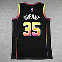 Баскетбольна майка джерсі 35 Фінікс  Санз Phoenix Suns Kevin Durant 2022-23 Statement Edition Jersey, фото 2