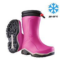 Чоботи гумові Dunlop Kids Blizzard, до -15°C, рожеві р.27 (арт.K374061)