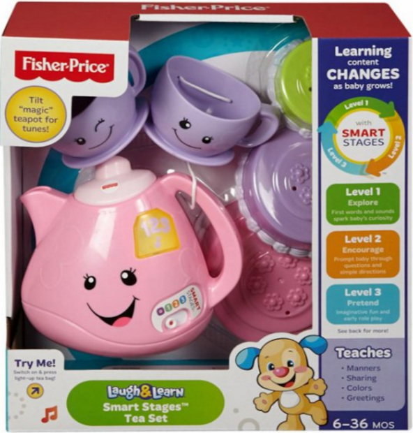 Інтерактивний Чайний набір із технологією Smart Stages CJW59 (Fisher-Price)