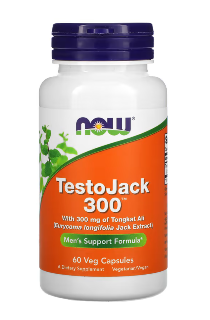 Now TestoJack 300 60 veg caps