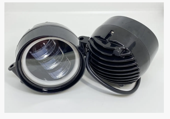 LED фара 45W 2650 Лм+ДХВ коло