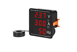 Вольтметр, цифровий ампермет змінного струму,  вимірювач частоти