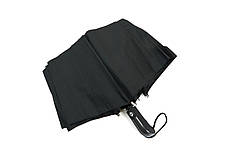 Сімейна чорна парасолька з прямою ручкою під пальці