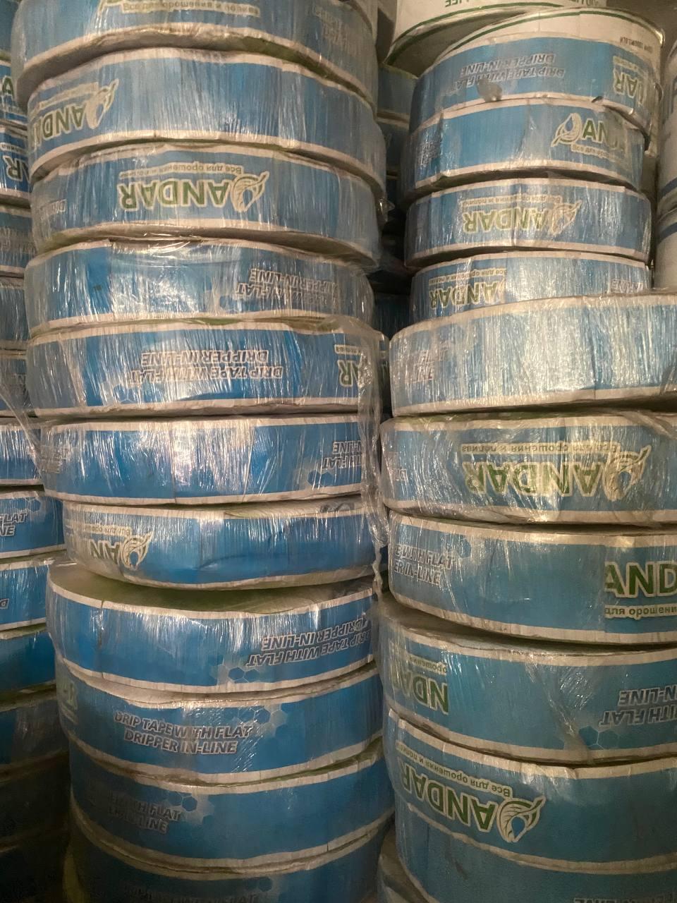 Крапельна стрічка ANDAR емітерна 7 mill 150 мм 1000 м 1.38 л/ч, фото 1