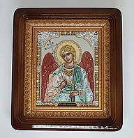 Икона Ангел Хранитель с украшением стразами 27*24см