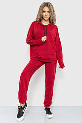 Спорт костюм жіночий демісезонний колір бордовий 177R030 S
