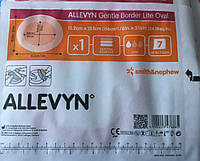 ALLEVYN GENTLE BORDER LITE OVAL 15.2cm / 13.1cm.