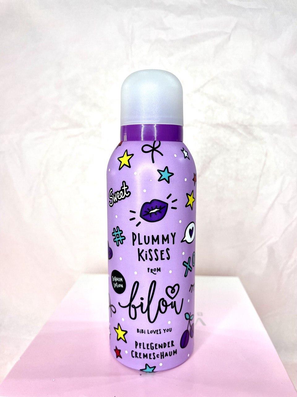 Пенка для душа Bilou Plummy Kisses 200 ml сочная слива - фото 1 - id-p1771180006