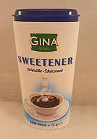 Замінник цукру у таблетках Gina Sweetener 1200 таблеток 72г (Австрія)