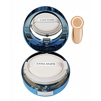 Enough collagen "Aqua air cushion", Увлажняющий тональный кушон для лица с коллагеном (№21), 15 г