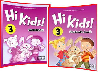 Hi Kids 3. Student's+Workbook. Комплект книг з англійської мови. Підручник+Зошит. MM Publications