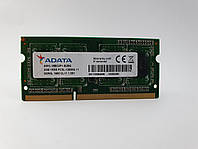 Оперативная память для ноутбука SODIMM ADATA DDR3L 2Gb 1600MHz PC3L-12800S (AM1L16BC2P1-B2BS) Б/У