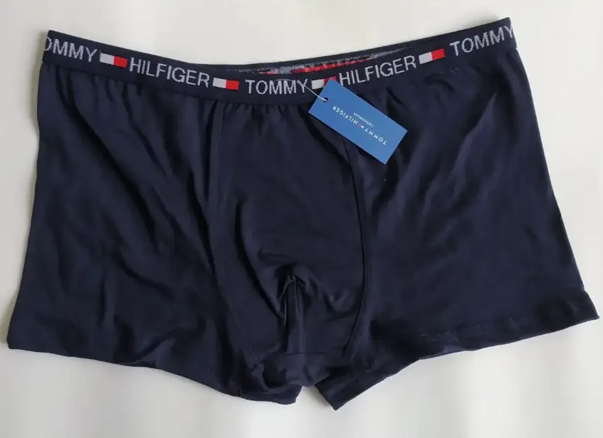 Модні сині чоловічі труси Tommy Hilfiger, фото 1