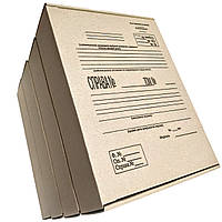 Папка архивная бокс 80 мм из гофрокартона для упорядочения документов