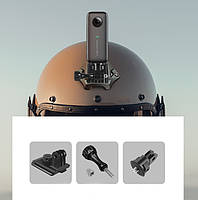 Крепление NVG для GoPro и экшн камер на армейский (тактического) шлем NVG Mount (фикс) NVG крепление+ металический затяжной болт+адаптер
