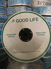 Крапельна стрічка емітер Good Life 7mil 10см (1000м) 1.38л/ч