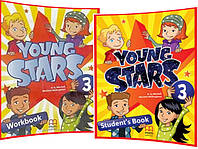 Young Stars 3. Student's+Workbook. Комплект книг з англійської мови. Підручник+Зошит. MM Publications
