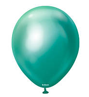 Воздушные шарики Kalisan (30 см) 5 шт, Турция, цвет - зелёный (хром)