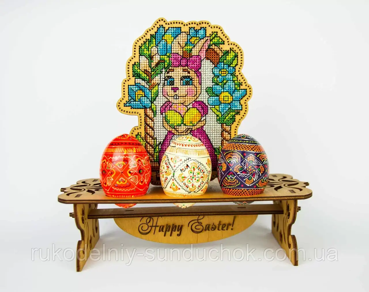 Набір для вишивки хрестиком на дерев’яній основі ТМ Embroidery Craft Під аркою PHPN-003