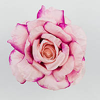Роза большая розово-сиреневая (КОД: B10-33) В-8 см Д-15 см | производство в Польша |6 шт. в упаковке