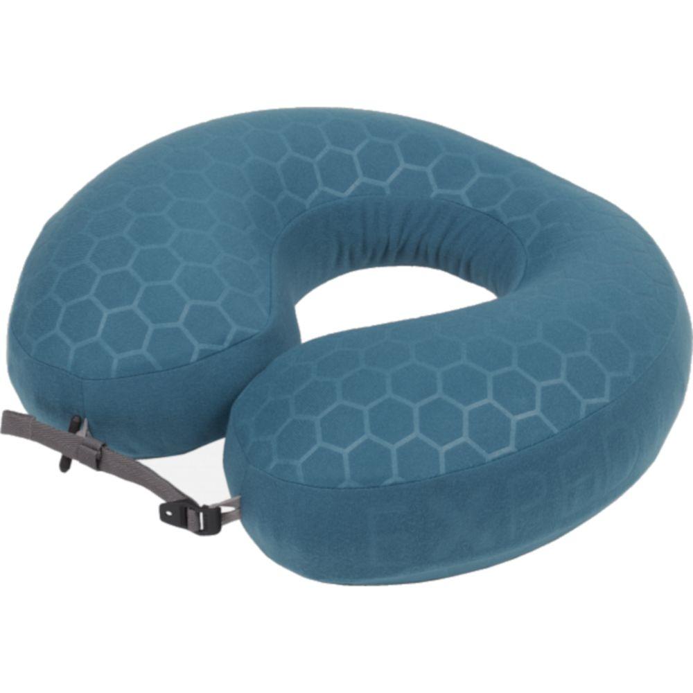 Подушка надувная Exped Neck Pillow Deluxe (38х32х12 см), Deep Sea Blue - фото 1 - id-p1771234642