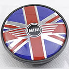 Ковпачки на литі диски Mini Cooper 3613-1171 069 55 мм британський прапор, фото 4