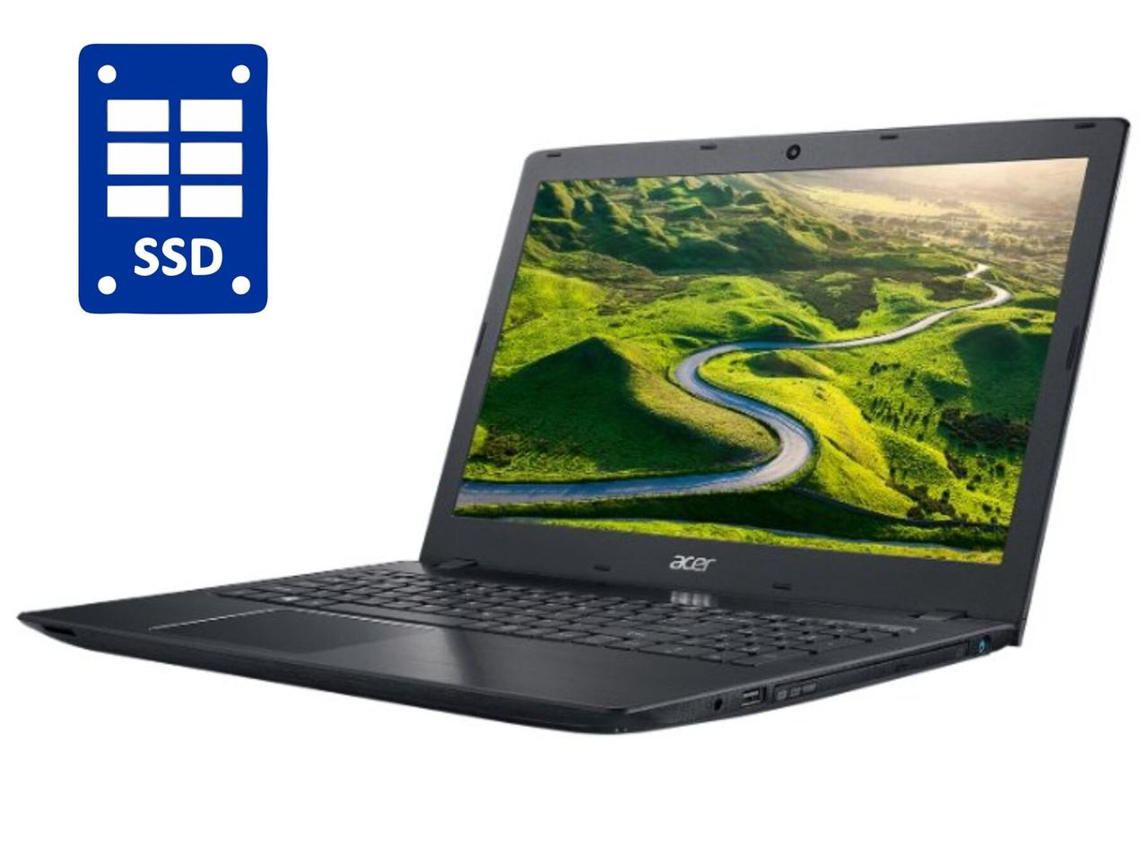 Ноутбук Б-клас Acer Aspire E5-575-33BM/ 15.6" (1920x1080)/ Core i3-7100U/ 8 GB RAM/ 250 GB SSD/ HD 620